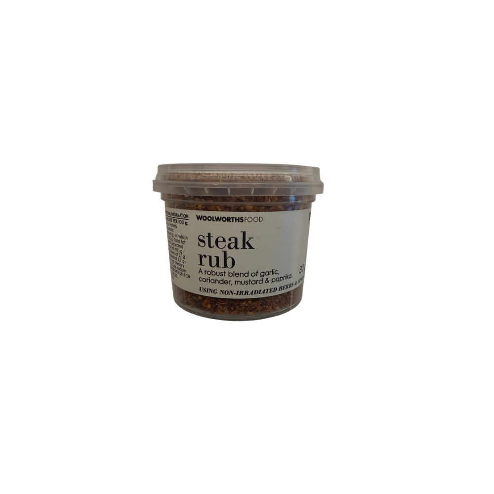 Woolworths Steak Rub 80g