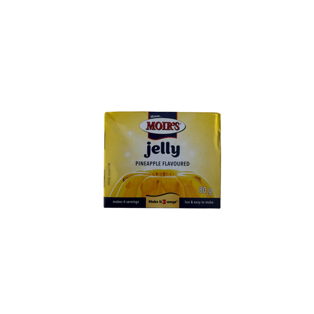 Moir’s Pineapple Flavoured Jelly 80g