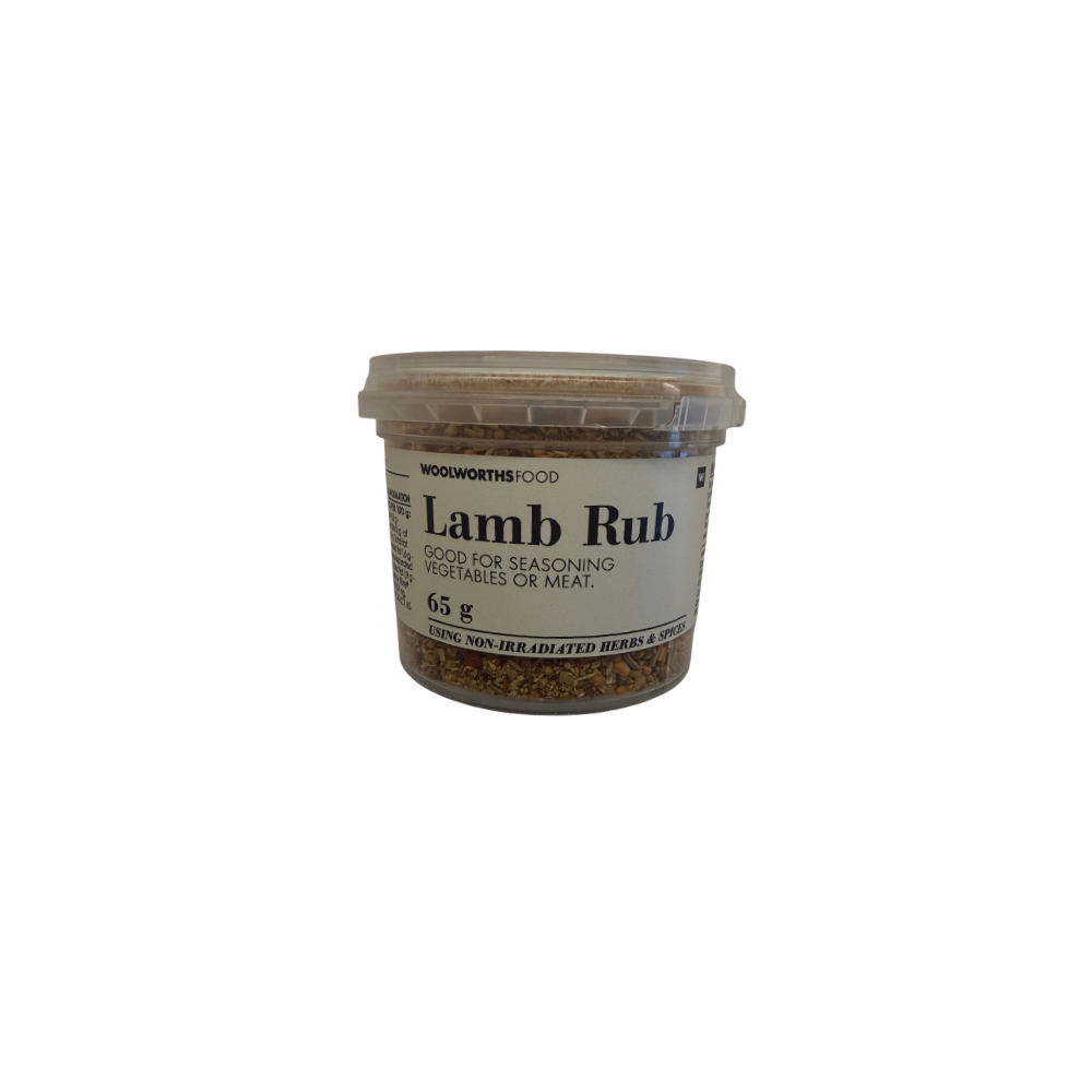 Woolworths Lamb Rub 65g