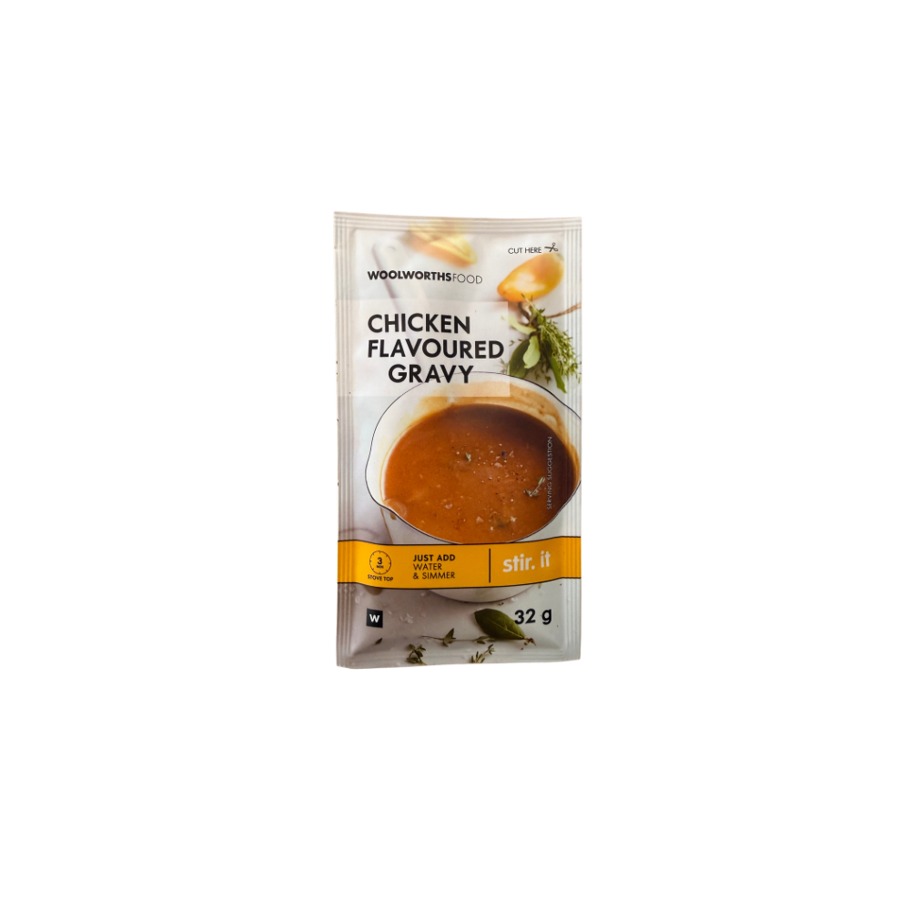 Woolworths Chicken Flavoured Gravy Powder 32g