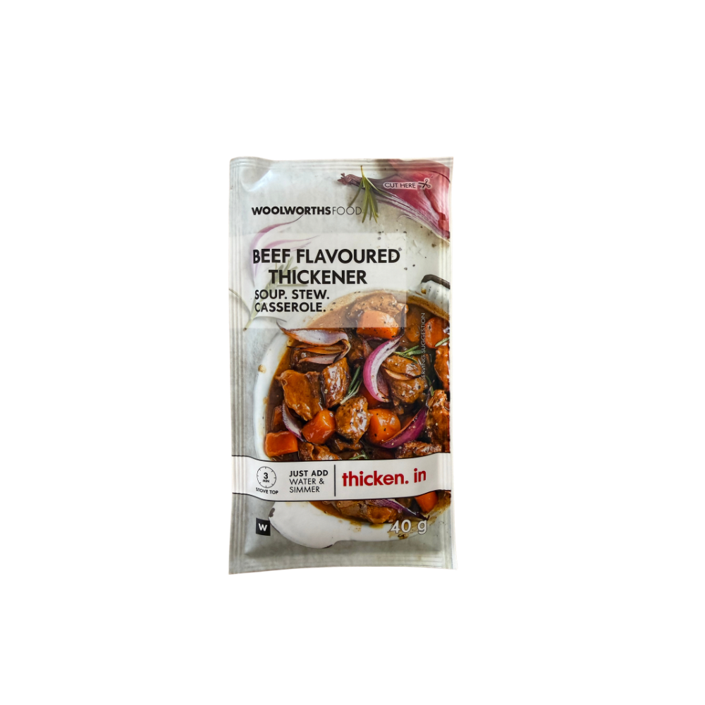 Woolworths Beef Flavoured Thickener 40g