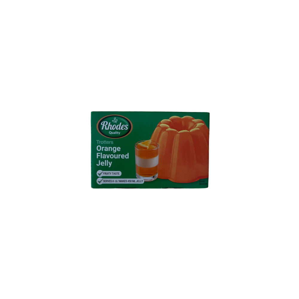 Rhodes Orange Flavoured Jelly Powder 40g