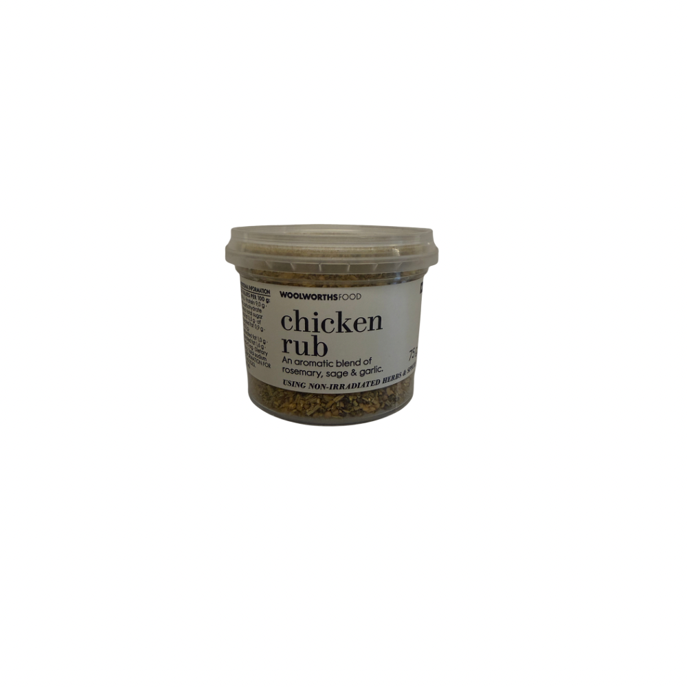 Woolworths Chicken Rub 75g