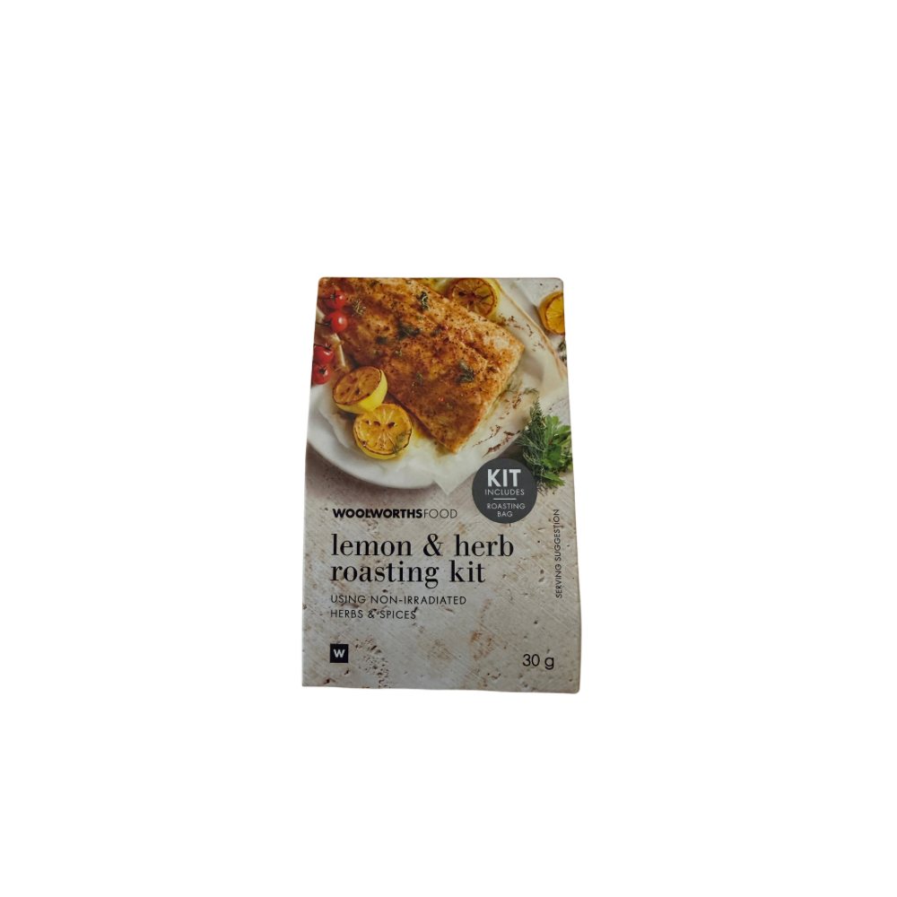Woolworths Lemon and Herb Roasting Kit 30g