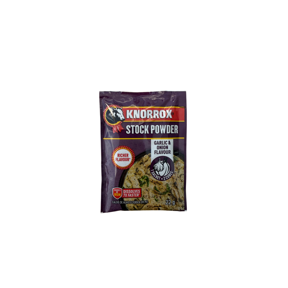 Knorrox Garlic & Onion Flavoured Stock Powder 22g
