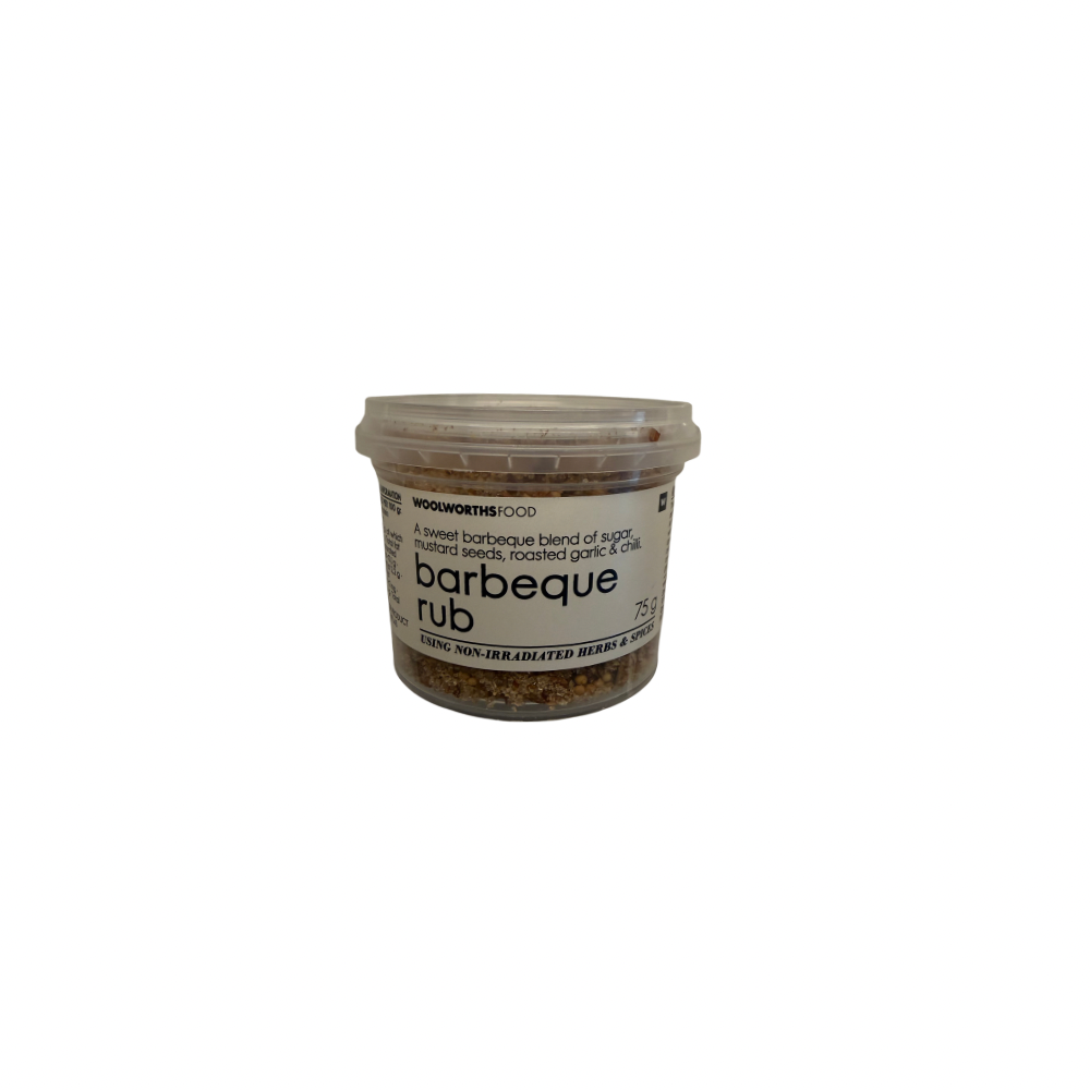 Woolworths Barbeque Rub 75g