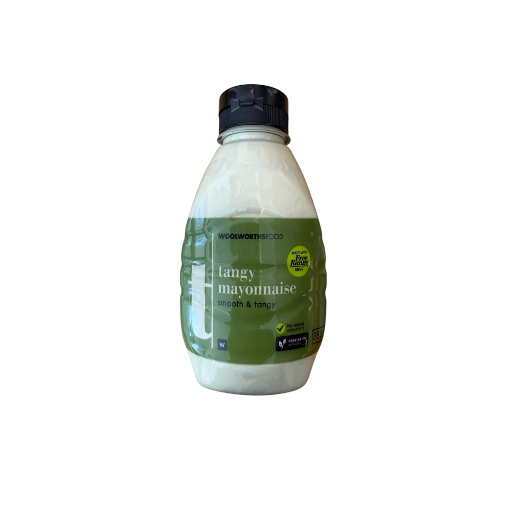 Woolworths Tangy Mayonnaise 385g