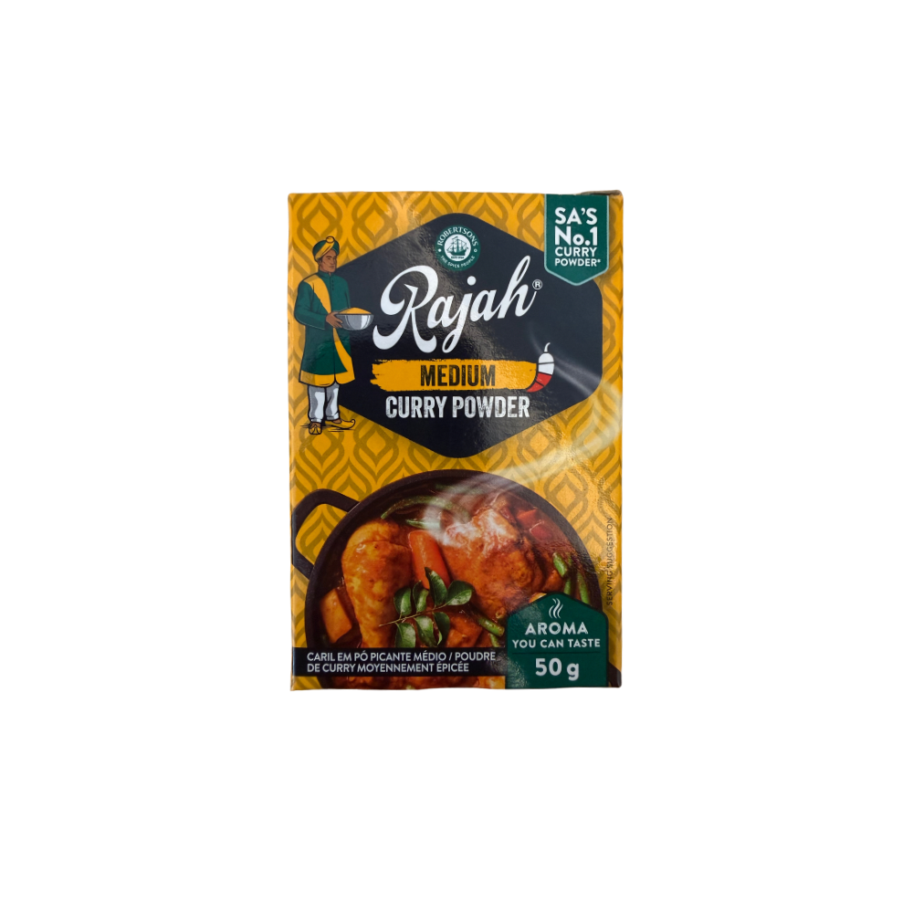 Rajah Medium Curry Powder Box 50g