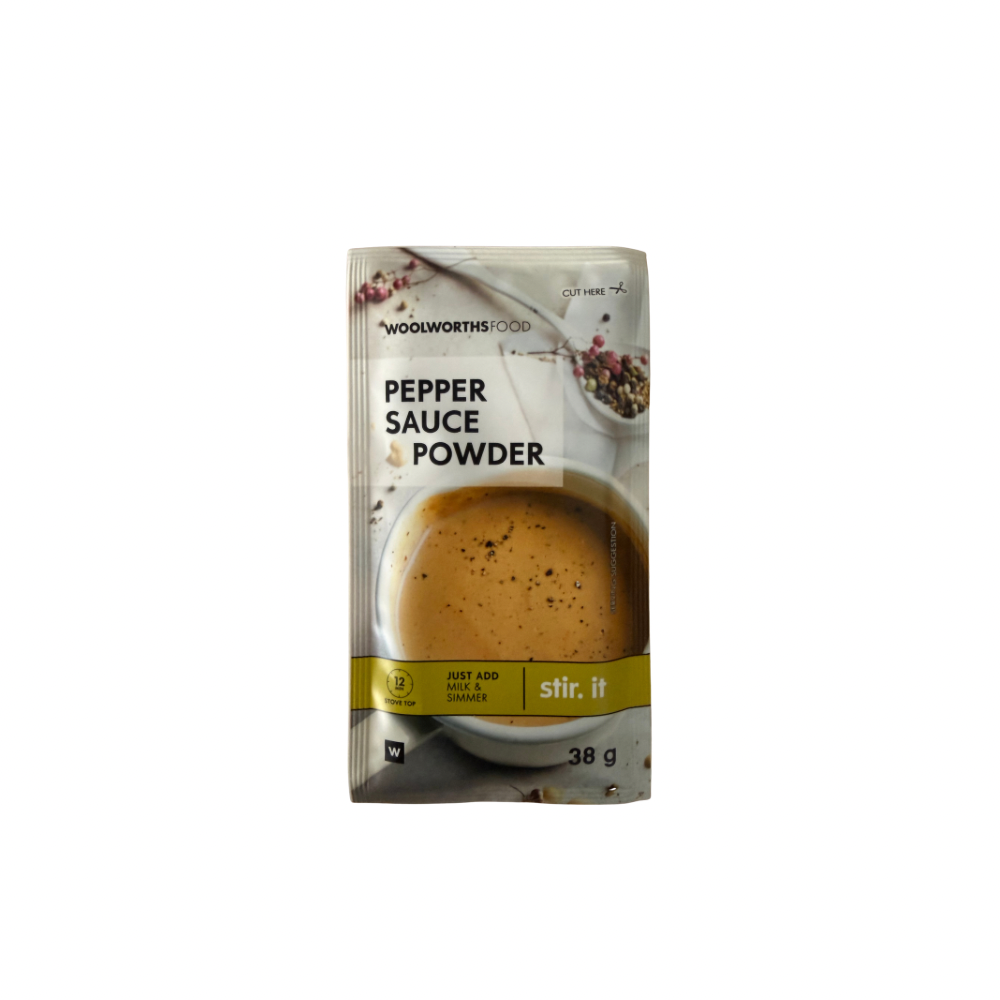 Woolworths Pepper Sauce Powder 38g